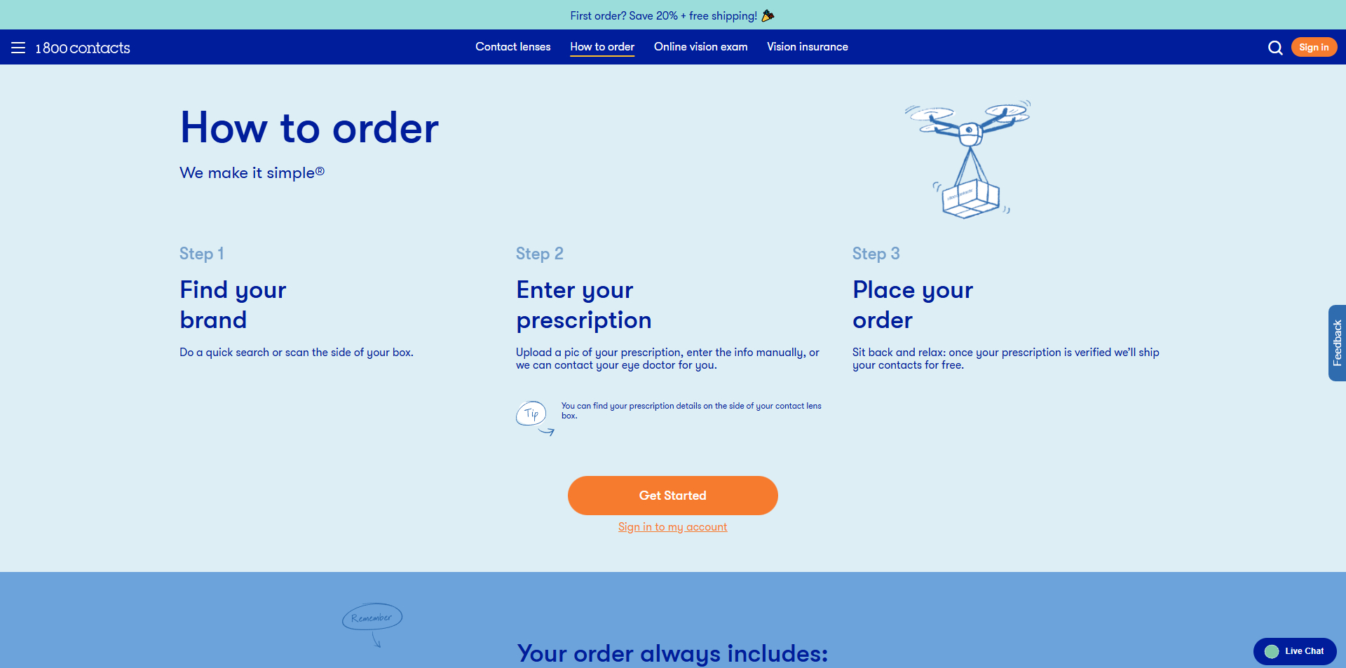 1-800 Contacts voucher